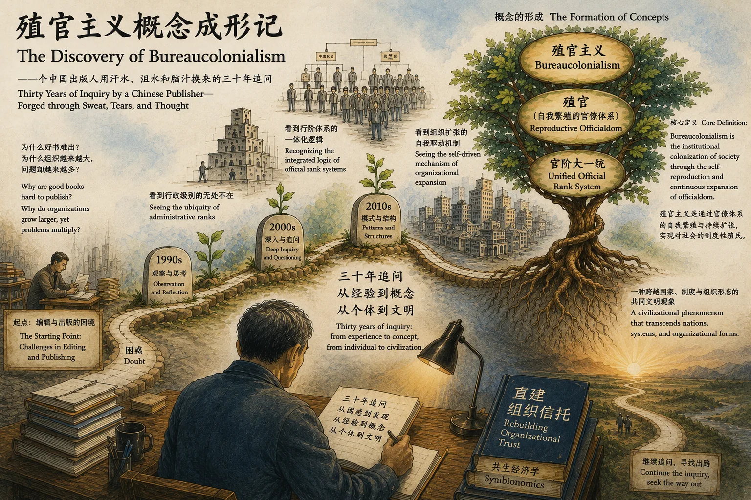殖官主义概念成形记——一个中国出版人用汗水、泪水和脑汁换来的三十年追问